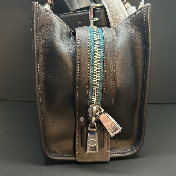 NWT Coach x Scooby Doo! Rogue 25 Black Leather Cartoon CG202 Crossbody Purse Bag - Picture 7 of 13